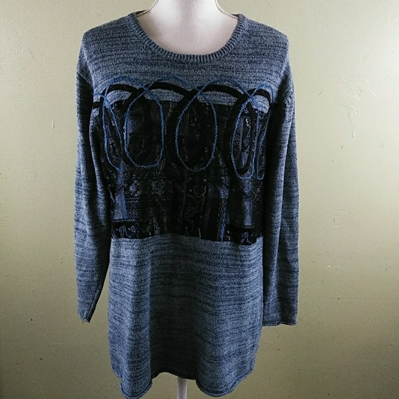 Koos Of Course Sweaters - Koos of Course Space Dyed Silk Sweater - M - EUC